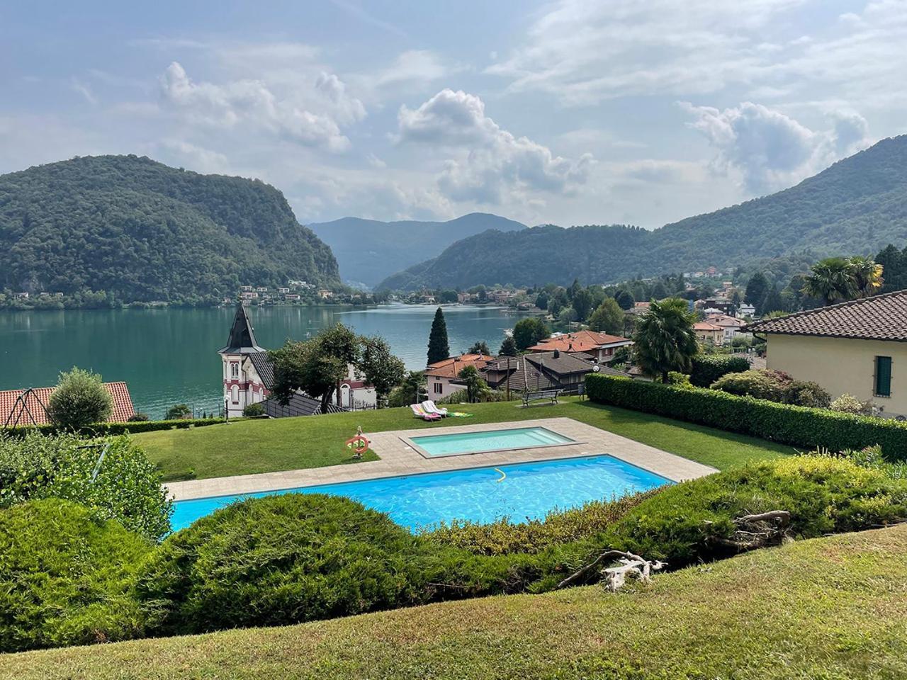 Villa Mario - Casa Vacanze Lavena Ponte Tresa Luaran gambar